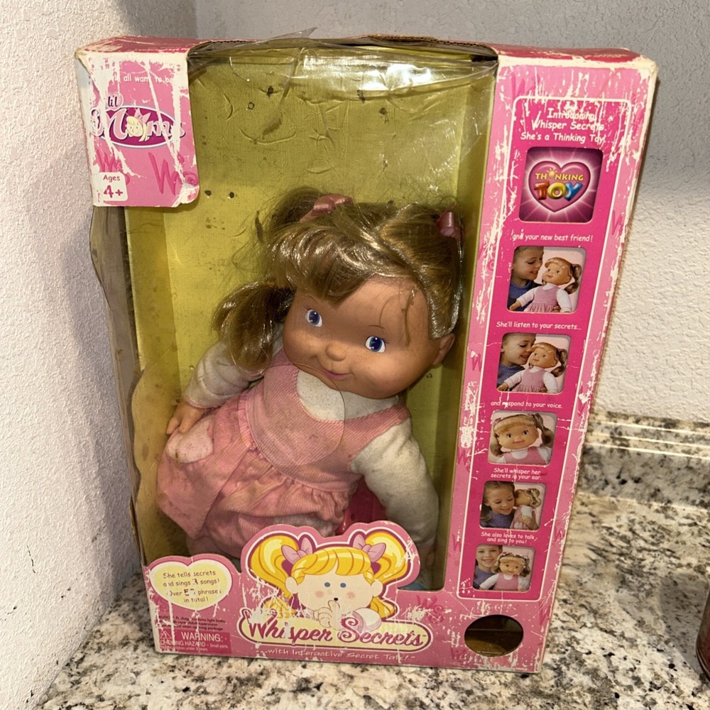 Lil Moms Whisper Secrets Baby Interactive Doll‎ 2001